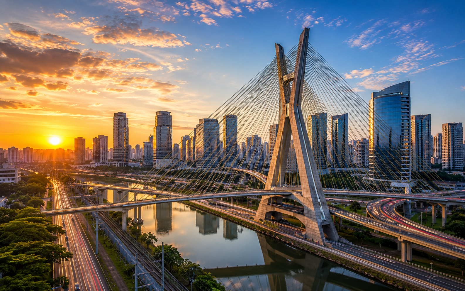 Vista da cidade de São Paulo